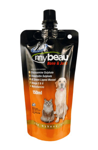 MyBeau Bone and Joint Supplement Cat and Dog 150ml Vet Online Co