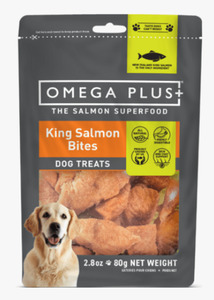 Products: Omega Plus King Salmon Bites - Natural Dog Treats