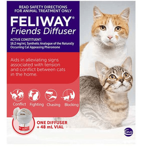 Products: Feliway Friends Diffuser and Vial Vet Online Co