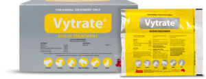 Products: Vytrate electrolyte powder sachets 64g Vet Online Co