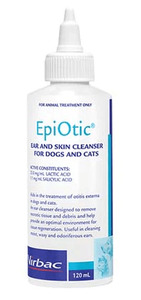 Products: Epiotic Ear and Skin Cleanser for Dogs and Cats - 120ml Vet Online Co