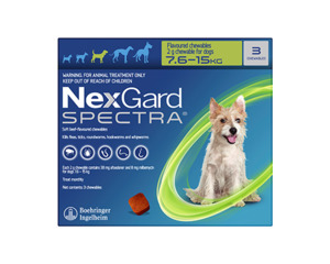 Products: Nexgard Spectra Medium Dog