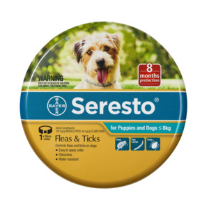 Products: Seresto Collar Puppy and Small Dog 10kg