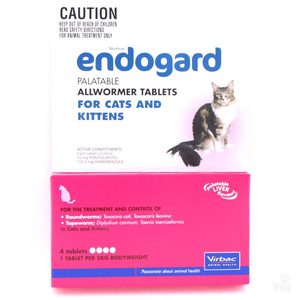 Products: Endogard Wormer Cat 5kg - 4 pack