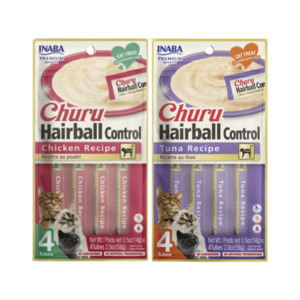 Products: Inaba Churu Hairball Control Treat 4 Pack