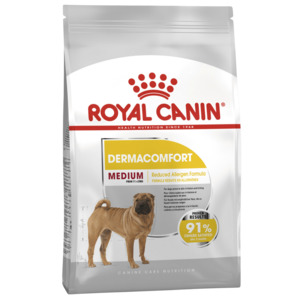 Products: Royal Canin Medium Dermacomfort Dry Dog Food