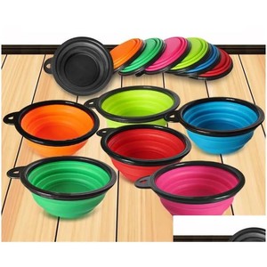 Cats: Collapsible Pet Feeding/ Water Bowl