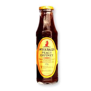 oil: Mrs Ball's Peach Chutney