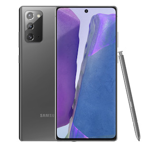 Samsung Note Range: Samsung Galaxy Note 20 5G