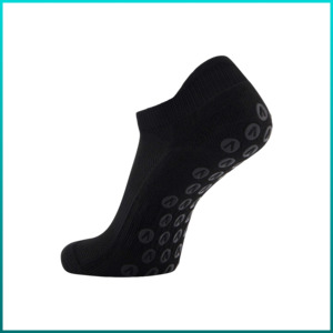 Socks: Grip Socks - Black Ankle