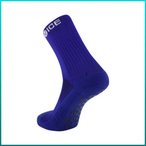 Socks: Grip Socks - Blue Crew