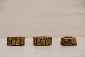 Products: Wooden Tea Light holder