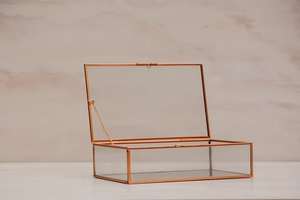 Rose Gold Jewellery Box