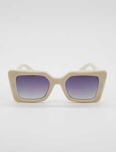 Sunglasses: Cora Sunglasses Beige