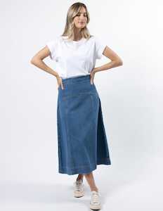 Labour Day 2024: Dixie Skirt Light Wash