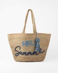 SHOPPER BAG JUTE HELLO SUMMER