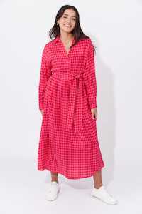 Casablanca Dress - Chilli/Pink