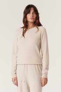 Cashmere Crew Jumper - Oatmeal