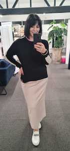 Getaway Crew Sweater Black