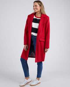 TAMSIN COAT POPPY