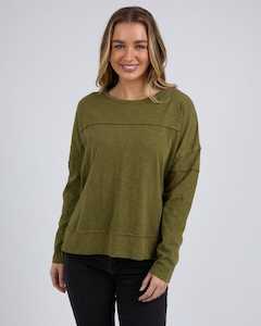 JAYNE THROW ON TOP OLIVE