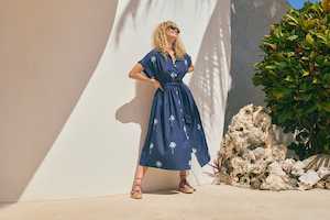 Preorders Haven: Montego Denim Shirt Dress - Indigo