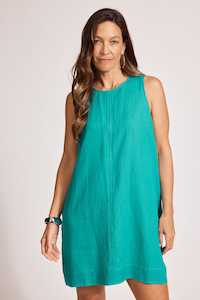 Miramar Tank Dress - Lagoon