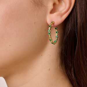 Accessories: Nandita SG Emerald Green