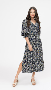 Seeking Lola: Madrid Dress Midnight Daisy