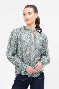 Emily Top Green Mirage