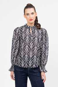 Seeking Lola: Emily Top Ink Mirage