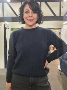 Knits: Crew Neck Jumper Navy