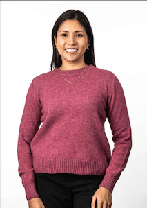 Crew Neck Jumper Rose