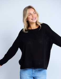 Sweaters: Nina Jumper Blackh