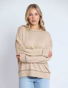 Sweaters: Denver Jumper Caramel