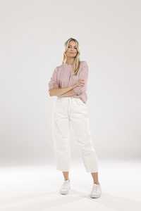 Jeans: Barrell Jean Ivory