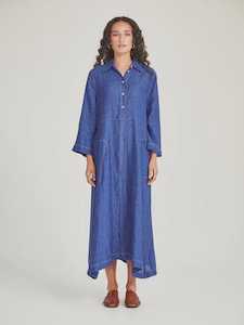 Caroline Sills: Sofia Linen Shirtdress