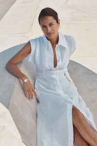 Leanne Maxi Shirt Dress