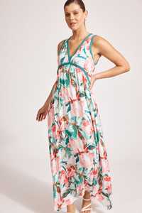 Alegria Spliced Maxi Dress - Estate/Teal