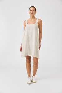 Eb Ive: Studio Short Tank Dress - Dune