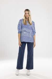 Finley Top Blue