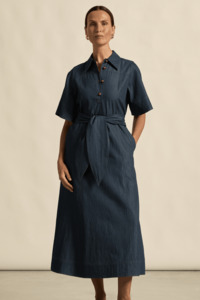 Zoe Kratzmann: Cameo Dress Dark Chambray