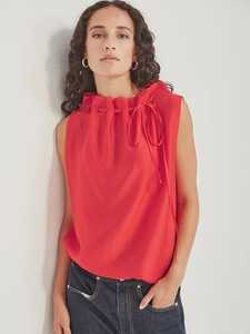 Caroline Sills: Jasper Top Melon Red