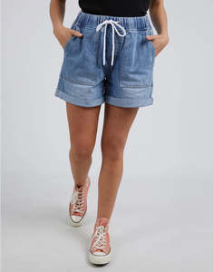 Emma Relaxed Short Blue