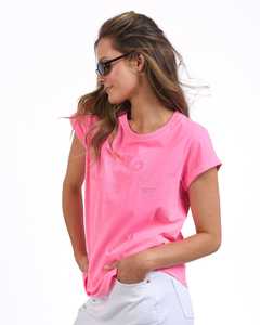 EFFORTLESS TEE NEON ROSE