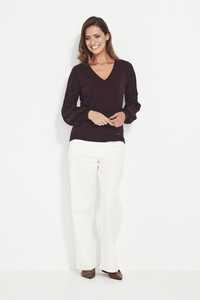 NINA SWEATER BLACK CHERRY