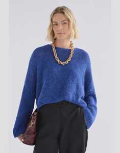 Agna Sweater Deep Colbalt