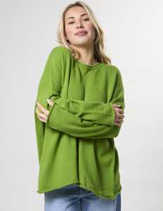Sweaters: Unica Knit Lemonbalm