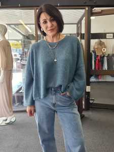 Agna Sweater Stone Blue