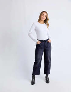 Ambrose Barrel Jean Indigo